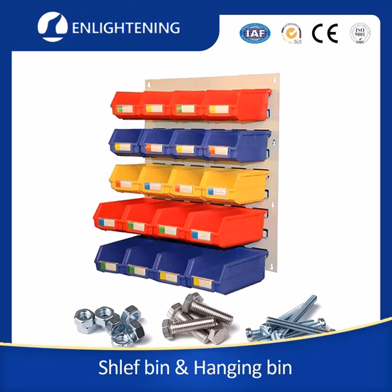  Сверхмощные, большие запасные части для хранения и гаража.  Промышленные штабелируемые пластиковые контейнеры для хранения инструментов.